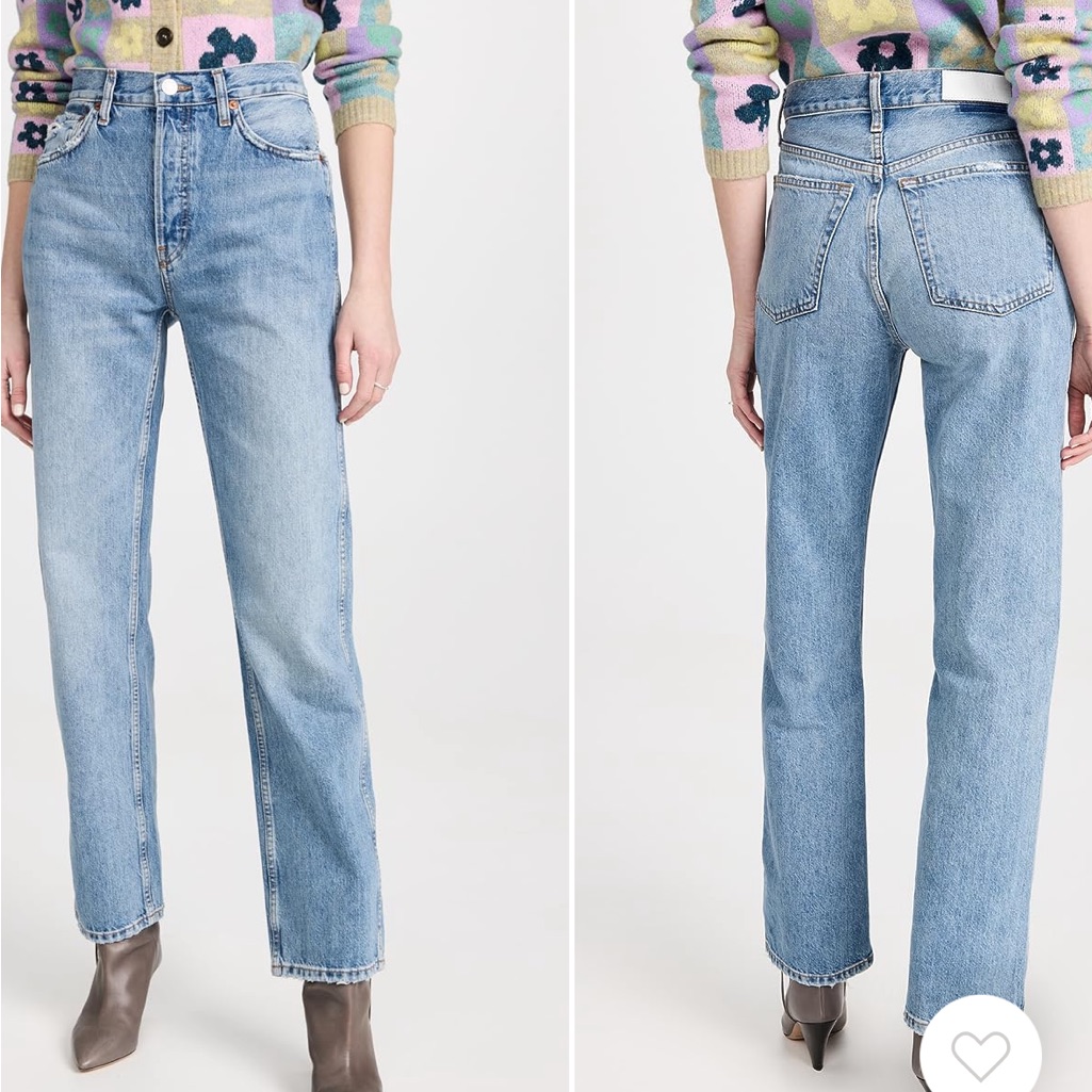 Re/Done 90’s High Rise Loose Jeans